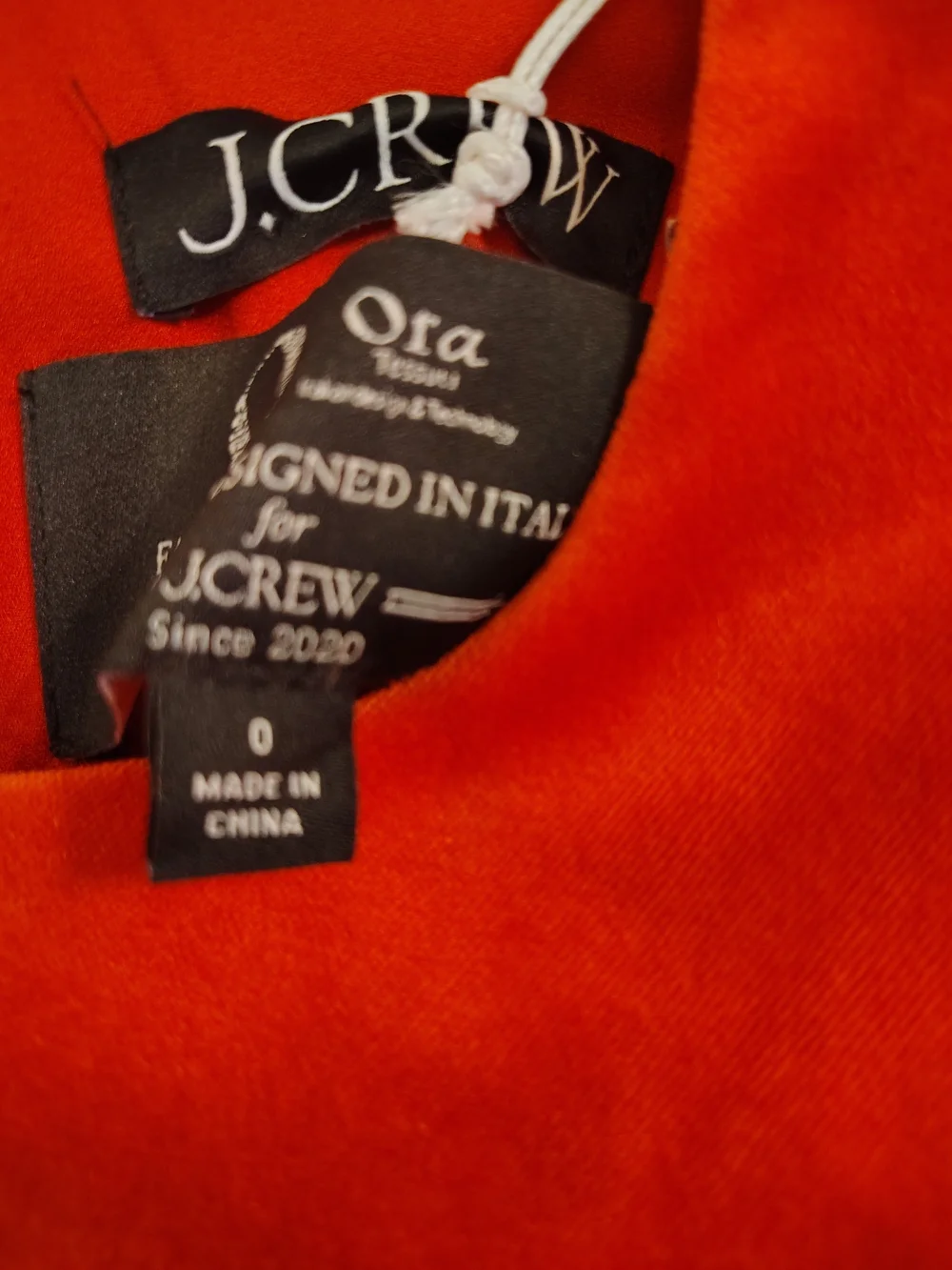 J. Crew velvet shift